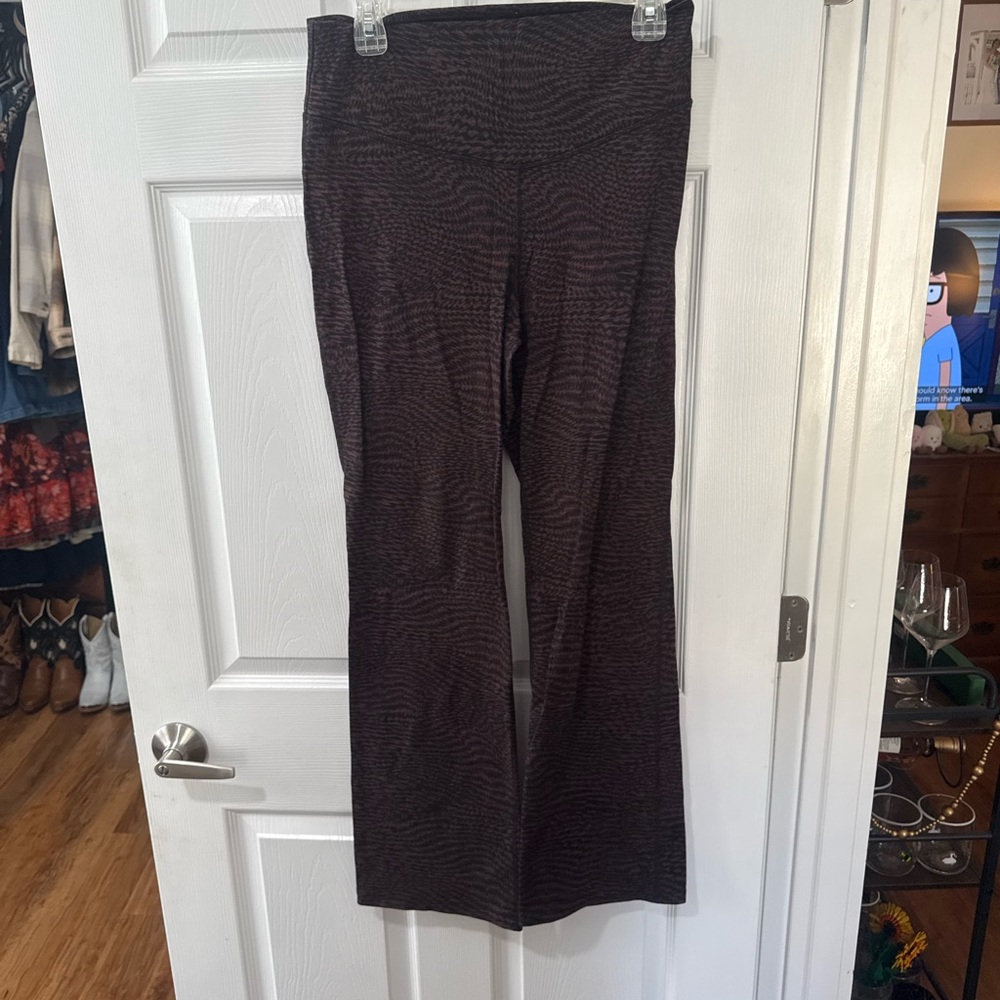 Old Navy Dark Brown Slim Boot Cut yoga pants
